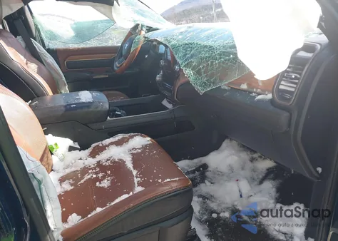 2019 Ram 2500 Longhorn 4X4 6'4 Box из США, поврежденный, VIN 3C6UR5GJ9KG683082